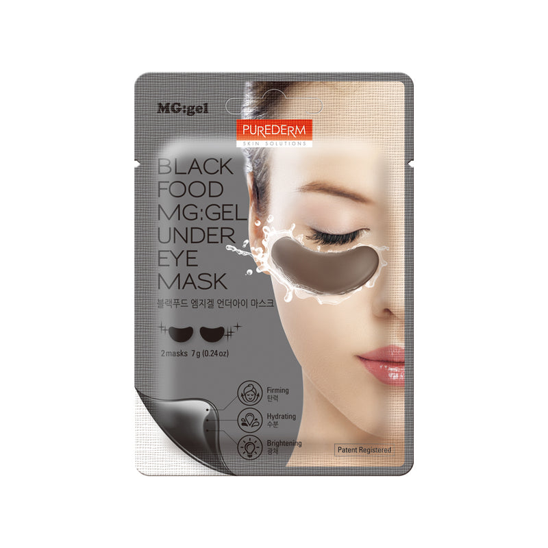 Parches para Ojos - Black Food Gel