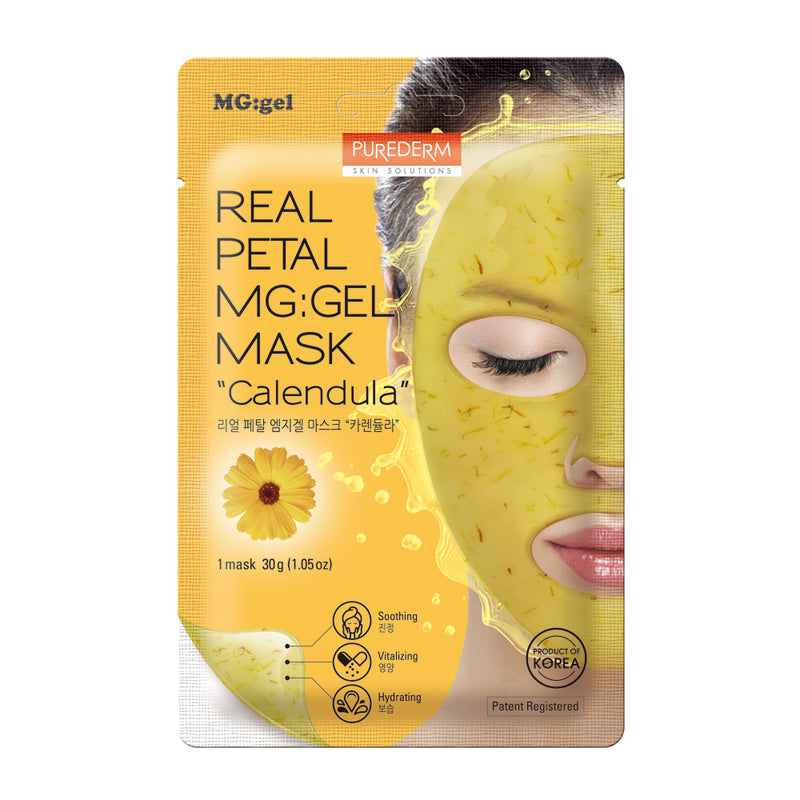 Real Petal MG: Caléndula Gel Mask